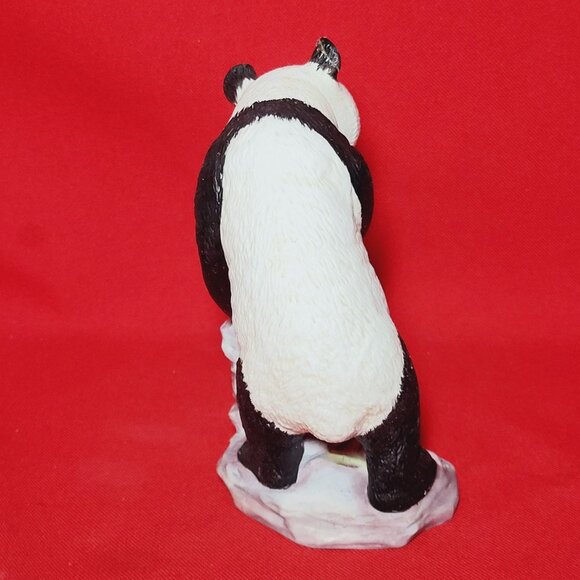 Vintage Lefton Panda with Bamboo Figurine Home Decor - Picture 2 of 12